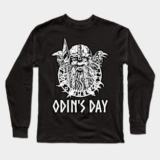 Norse Paganism - Viking Mythology - Wednesday - Odin's Day Long Sleeve T-Shirt